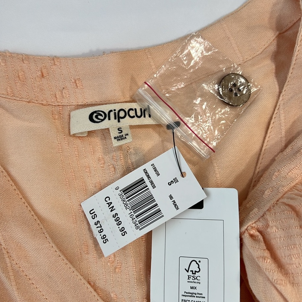 Rip Curl Kokomo Shift Dress, SMALL - Picture 6 of 11